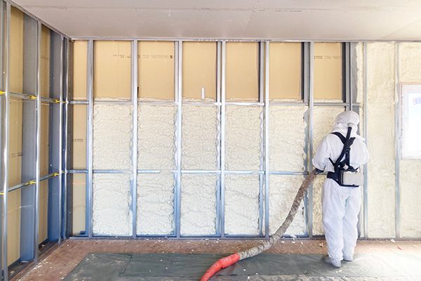 Isolation murs projetée - Top'Isol